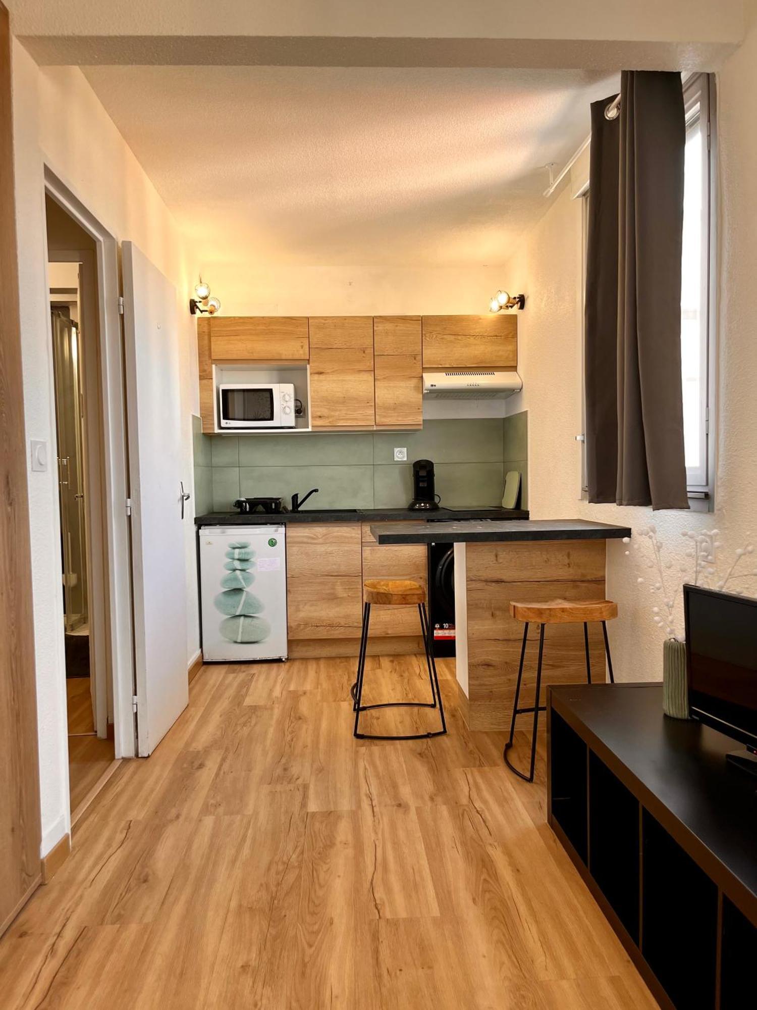 Studio Cote Plage Tout Equipe Vue Sur Le Canigou Canet-en-Roussillon Bagian luar foto